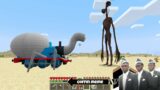 Siren Head vs Evil Thomas EXE in Minecraft – Coffin Meme
