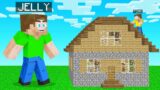 TINY HIDER Vs GIANT SEEKER In Minecraft! (Hide & Seek)