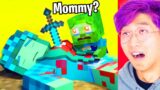 The SADDEST Minecraft Animations EVER! (YOU WILL CRY *LANKYBOX REACTION!*)