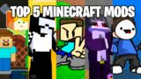 Top 5 Minecraft Mods | Friday Night Funkin' Mods (Showcase)