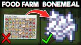 Turn Minecraft Food Farms into BONEMEAL Farms