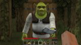 What happens if you meet Shrek in Minecraft