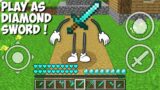 What if you CAN PLAY AS DIAMOND SWORD in Minecraft ? HOW TO PLAY !