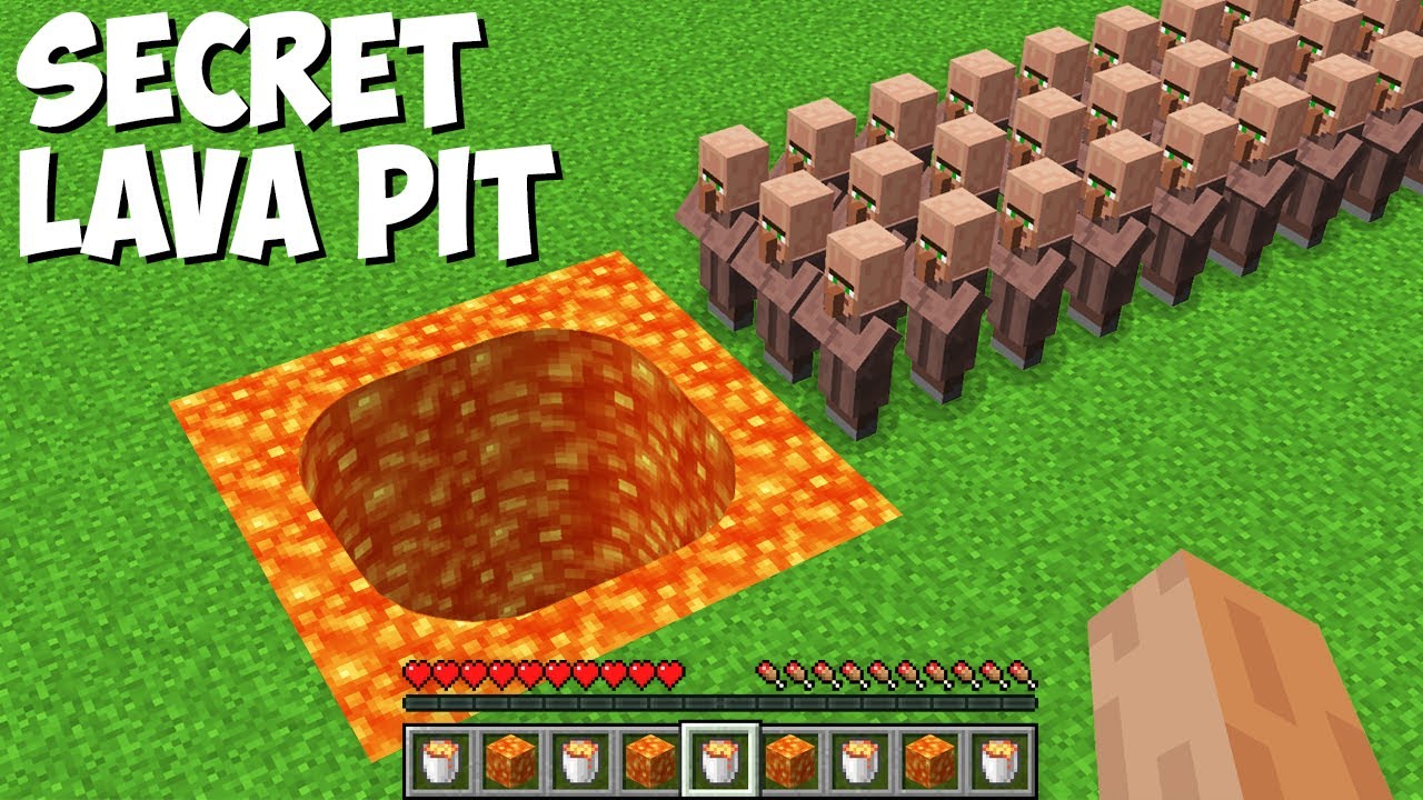 Лава пила. Minecraft Pit. Lava Pit перевод.