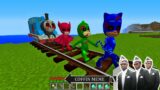 Who Will Win PJ MASKS.EXE or Thomas.EXE Tank Engine in Minecraft – Coffin Meme