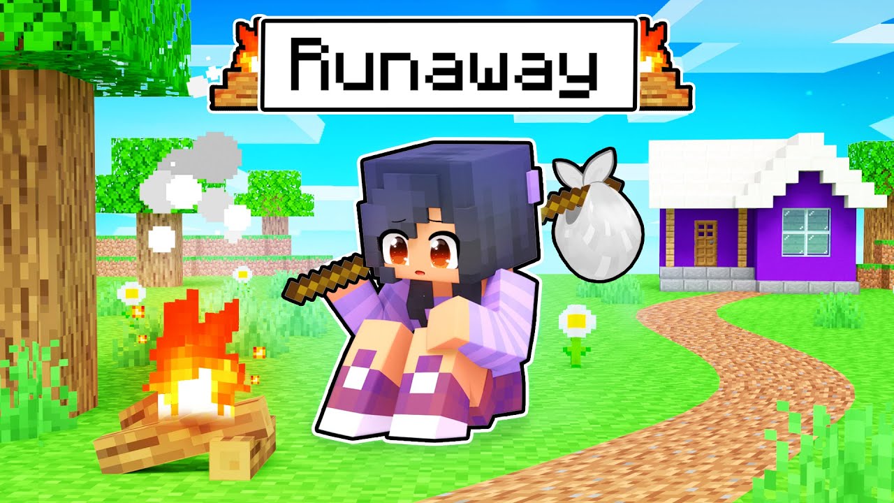 Aphmau RUNS AWAY From Home In Minecraft! - Minecraft videos