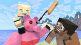 Big Piggy vs Steve – Minecraft animation