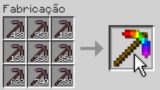 COMO FAZER FERRAMENTAS COLORIDAS NO MINECRAFT