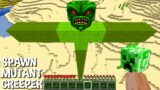 CREEPER – This is a SUPER SECRET WAY TO SPAWN BIGGEST CREEPER in Minecraft TITAN