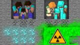 FAMILY SECRET MINE CHALLENGE! ALL EPISODES! Minecraft NOOB vs PRO! 100% TROLLING BABY WIFE GIRL