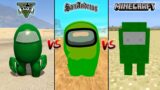 GTA 5 AMONG US vs GTA SAN AMONG US vs MINECRAFT AMONG US – WHO IS BEST?