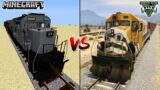 MINECRAFT TRAIN VS GTA 5 TRAIN – SPECIALLY FOR 1 MILLION SUBSCRIBERS