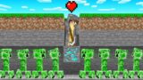 Minecraft 1 HEART ONLY Challenge!