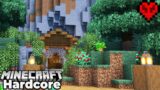 Minecraft 1.16 HARDCORE. Landscaping for the Castle Build!
