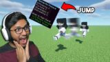 Minecraft BUT Jumping gives OP Items !