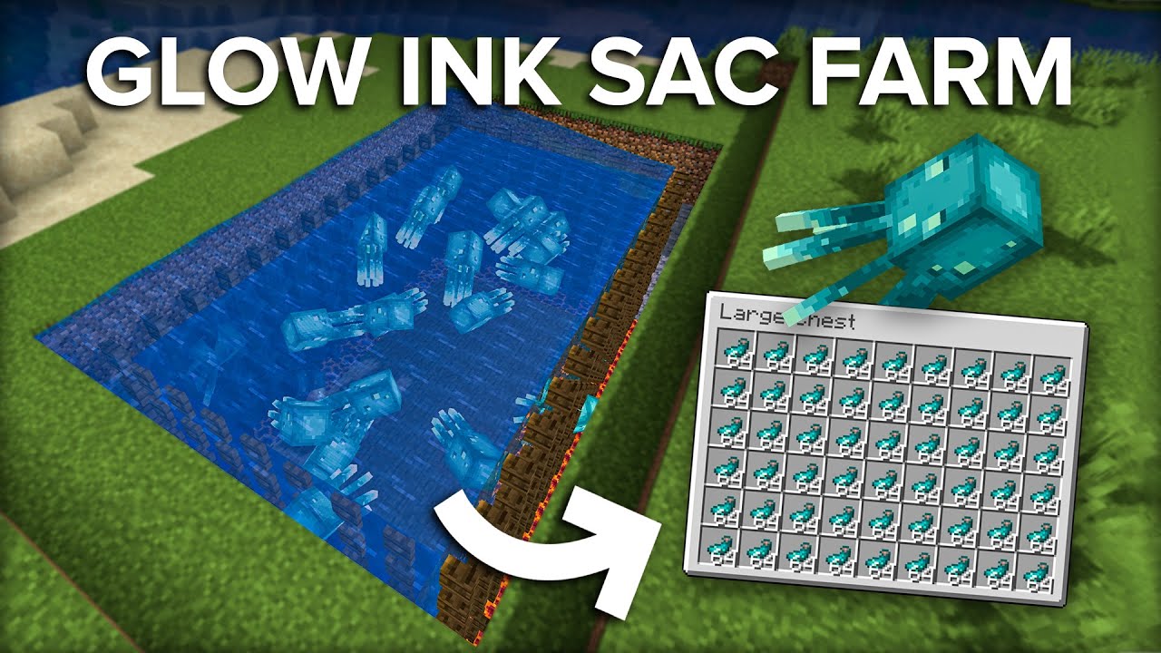 Minecraft Ink Farm