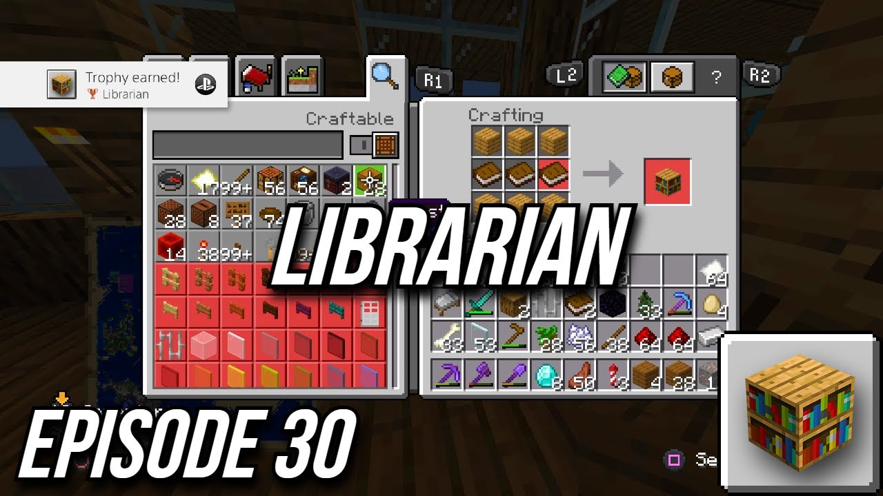 Minecraft Librarian Achievement Guide 