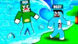 Minecraft | Oggy Traped In Diamond Mine With Jack | Rock Indian Gamer