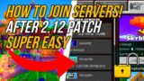 Minecraft PS4 BEDROCK – HOW TO JOIN SERVERS EARLY! – 1.16 / TU 2.12 Play Servers Now – (PS4 Bedrock)