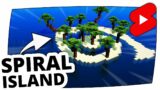 Minecraft Timelapse: Small Spiral Island
