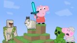 Peppa vs Minecraft Animation