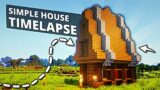 Simple House | Minecraft Timelapse