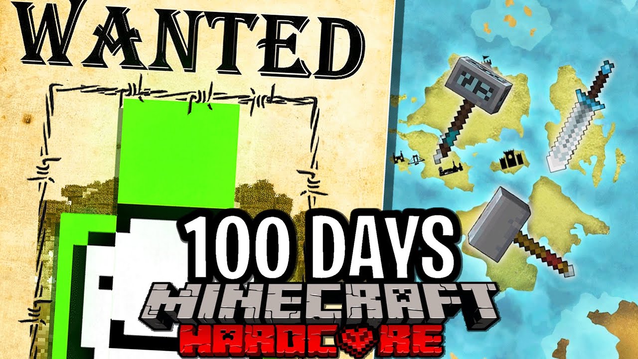 Surviving 100 Days As A Bounty Hunter Minecraft Videos