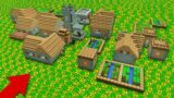 THE  VILLAGE WAS FLOODED WITH XP! in Minecraft Noob vs Pro
