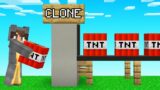 We Learned How To CLONE BLOCKS In Minecraft!