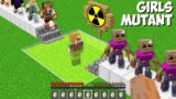 What if YOU CREATE MUTANT GIRLS in Minecraft ? USING A RADIATION LIQUID !