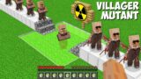 What if YOU CREATE MUTANT VILLAGER in Minecraft ? USING A RADIATION LIQUID !