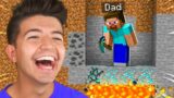 10 Ways to PRANK Your Dad in Minecraft!