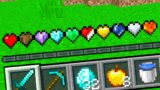 Minecraft But There Are Custom Hearts!