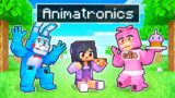 Adopted By ANIMATRONICS In Minecraft!