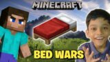 BEDWARS WITH MY BROTHER IN MINECRAFT (very intense)