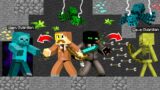 Fighting *OP* CAVE GUARDIANS in Minecraft!