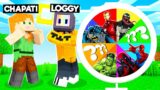 I LOST 1v1 LUCKY WHEEL RACE WITH LOGGY | MINECRAFT