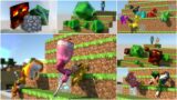 Minecraft, Among us & Super Mario in: Softbody Race Compilation
