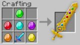 Minecraft, But You Can Craft An Infinity Sword…