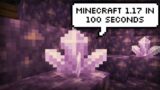 Minecraft Cave and Cliffs Update Explained in 100 seconds | Minecraft Live Recap 1.17