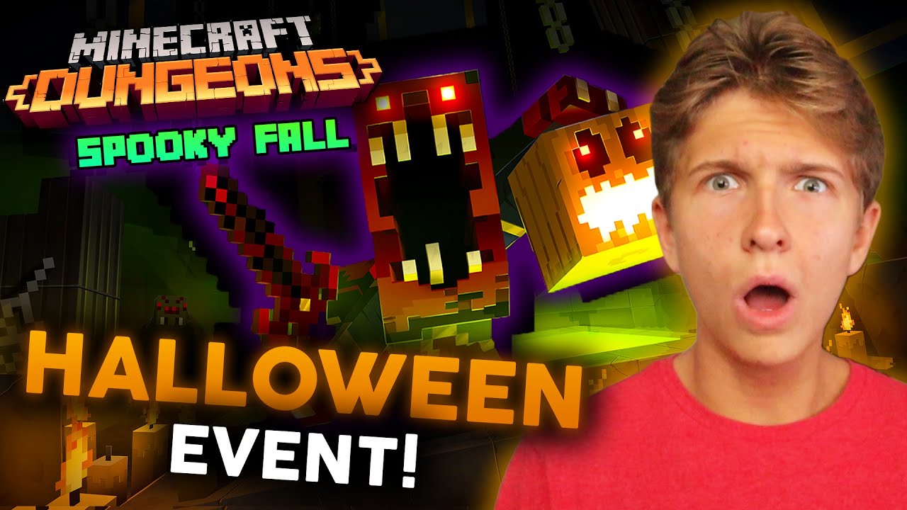 Minecraft Dungeons Halloween Event "Spooky Fall" (New Halloween Items