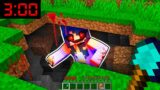 Minecraft : NEVER Dig DOWN IN Aphmaus WORLD AT 3AM! (Ps3/Xbox360/PS4/XboxOne/PE/MCPE)