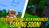 Minecraft PS4 EDITION – PSVR SUPPORT HAS BEEN OFFICIALLY ANNOUNCED! – (New Minecraft PS4 News)