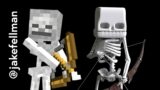 Minecraft Skeleton Model #Shorts