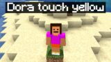 Minecraft, but if i touch yellow