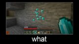 Minecraft wait what meme part 108 (diamond emerald)
