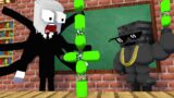 Monster School : BABY MONSTERS SLENDERMAN CHALLENGE – Minecraft Animation