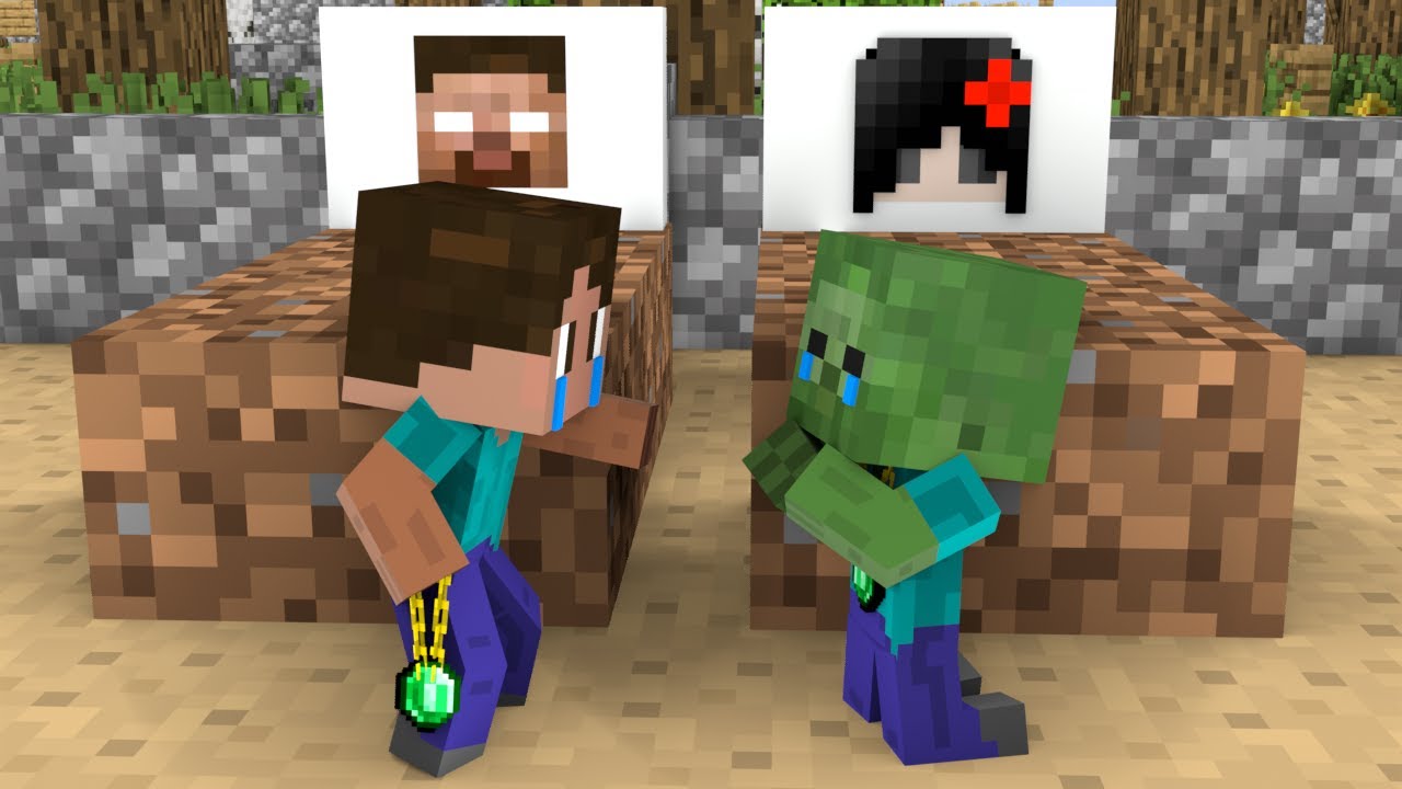 Monster School : Baby Herobrine and Baby Zombie, Who Did It ? - Sad ...