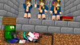 Monster School : Epic Prison Escape Jailbreak Challenge – Minecraft Animation