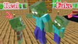 Monster School : FAKE BABY ZOMBIE – Minecraft Animation